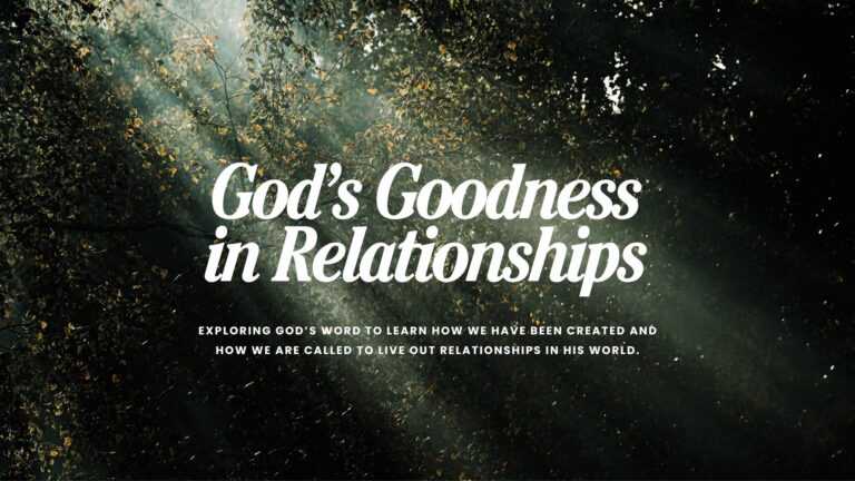 God’s goodness